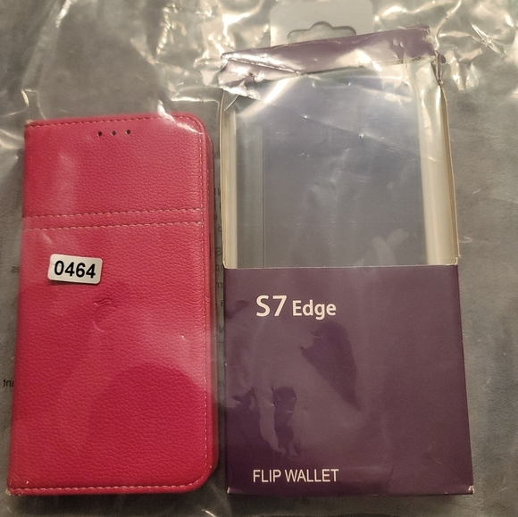 0464. NIB~ SAMSUNG ~ S7 Edge ~ 2 - Flip Cases ~ 🩷💜🩷💜 ~ I shattered my phone! - Picture 2 of 10